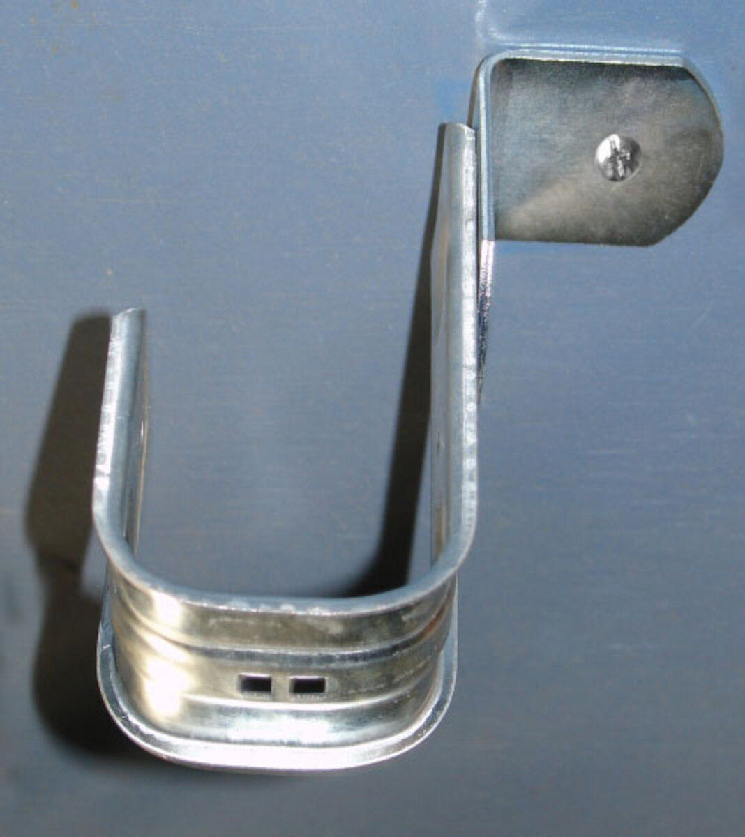 2" J CABLE SUPPORT HOOK WITH ANGLE BRACKET ATTACHMENT