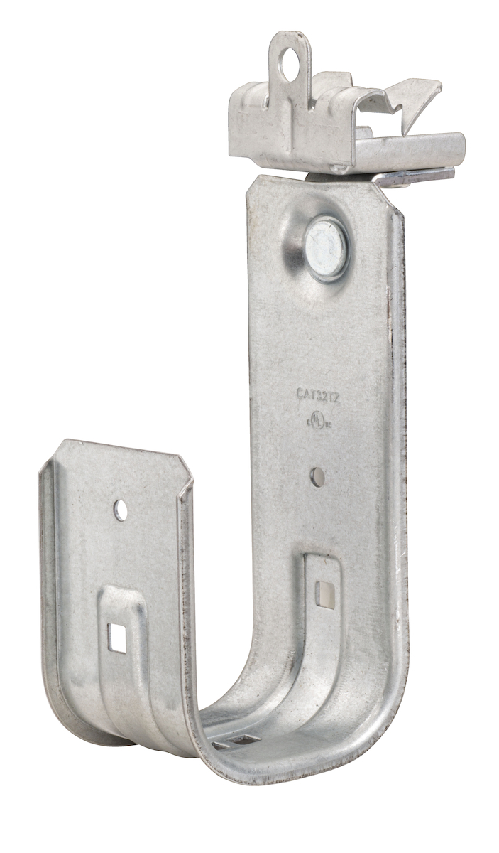 1 5/16 Inch J-Hook with Hammer on Beam Clamp Cable Support