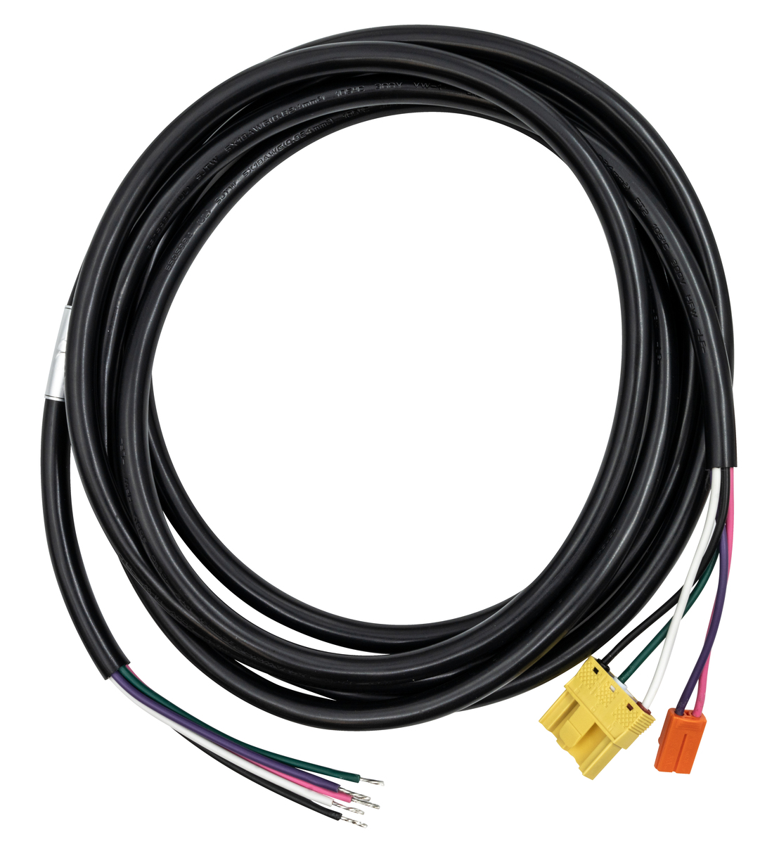 Power Cord , 5 Wire, 0-10 control wires, Black