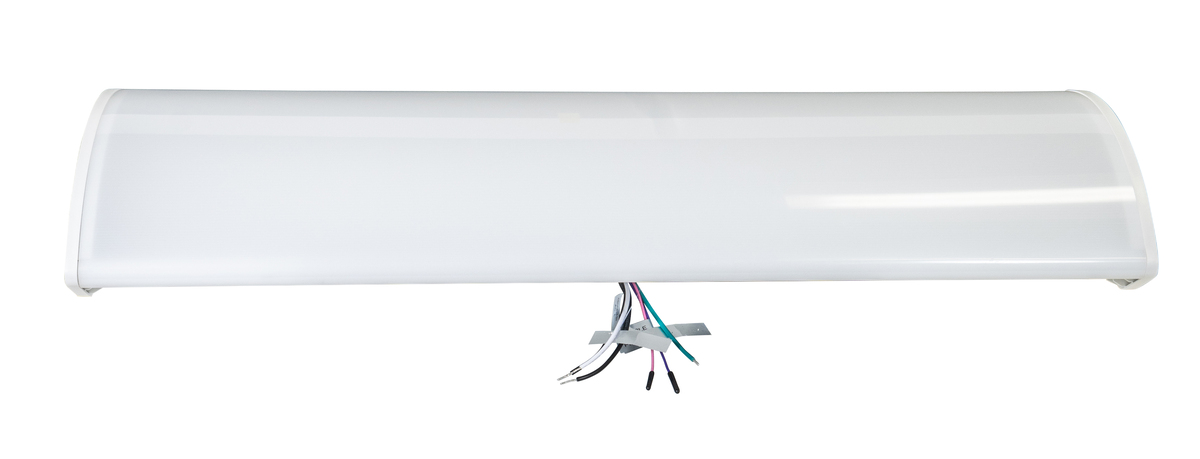2' LED Architectural Wrap, 25W, Power and CCT selectable, Dimmable, Emergency Battery Backup