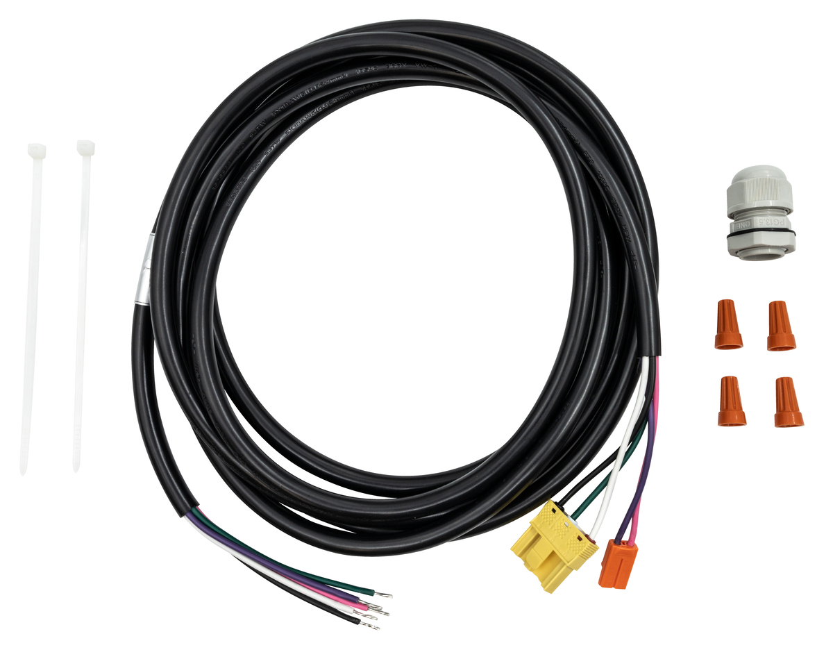 Power Cord , 5 Wire, 0-10 control wires, Black
