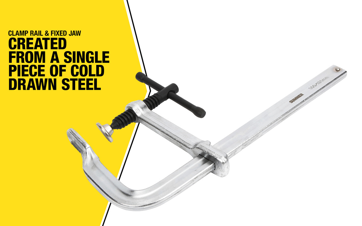 WHT, 12" F CLAMP