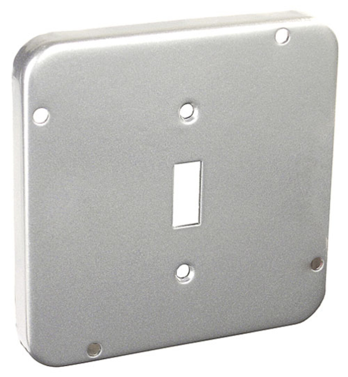 4-11/16" Square Industrial Surface Cover, 1/2" Raised - Toggle