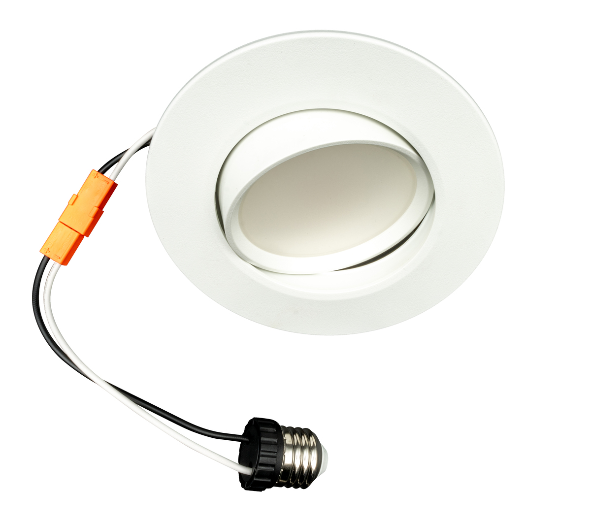 12PK LED 4" ADJUSTABLE 6.5W RECESSED SMOOTH TRIM-CCT SELECTABLE