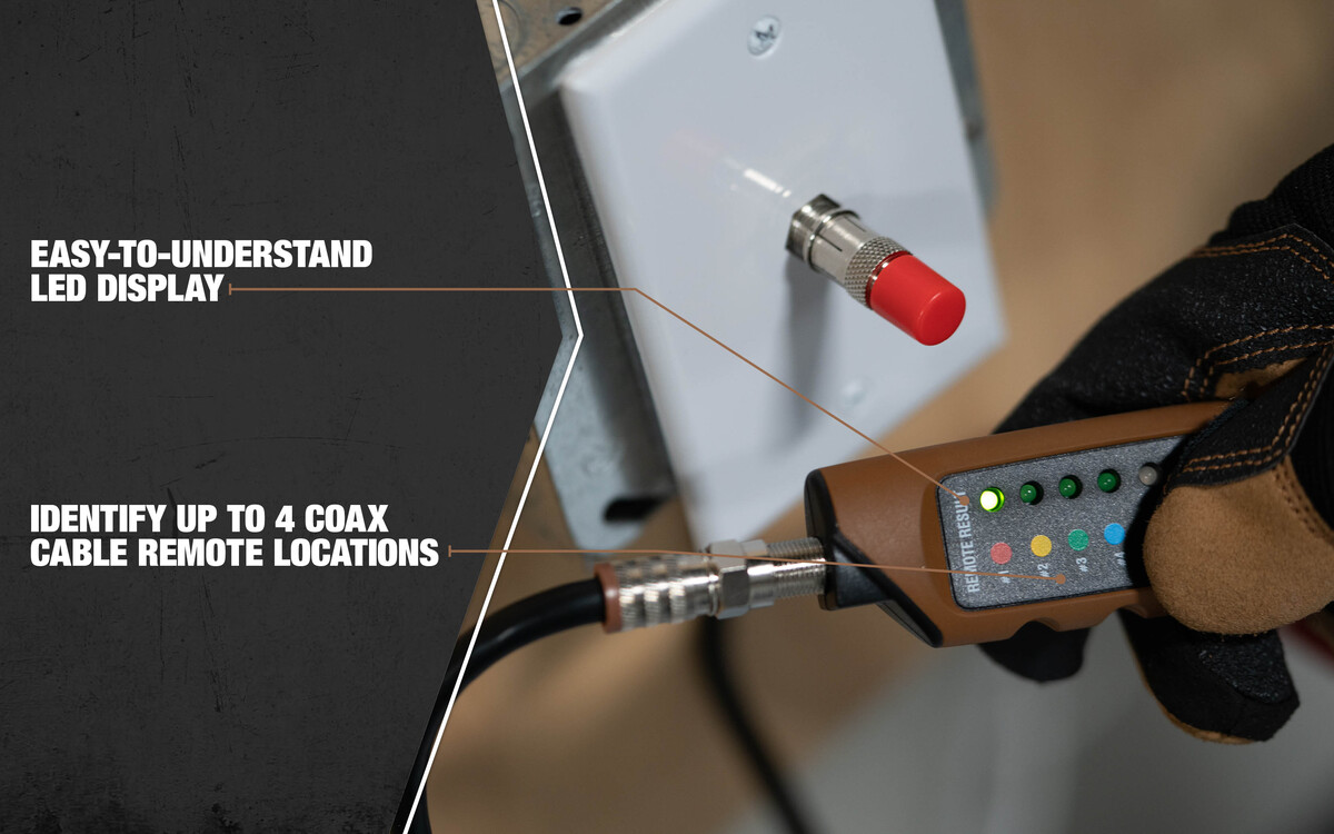 M500CX4, CONTINUITY TESTER FOR COAX