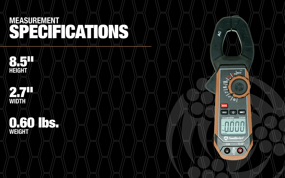 21510N, CLAMP METER 400A AC