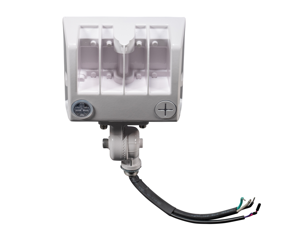 15W/25W/30W Power & CCT Selectable Flood Light, White Finish