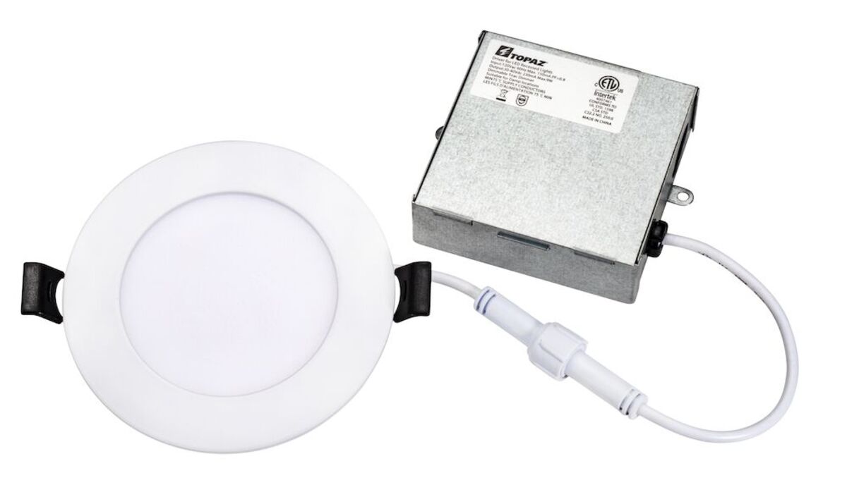 40PK 4" 5CCT SELECTABLE DOWNLIGHT 9W ROUND