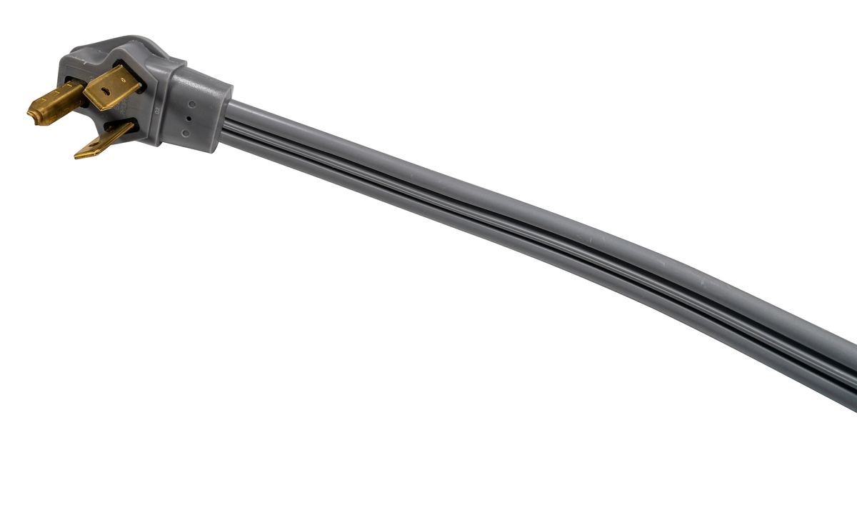 SOUTHWIRE, REPLACEMENT CORD 10/3 SRDT FLAT 4' GRAY 30 AMP NEMA 10-30PDRYER CORD