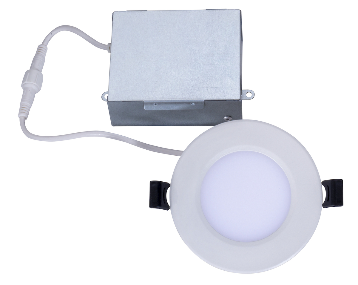 12PK 3" 5CCT SELECTABLE DOWNLIGHT 8W ROUND