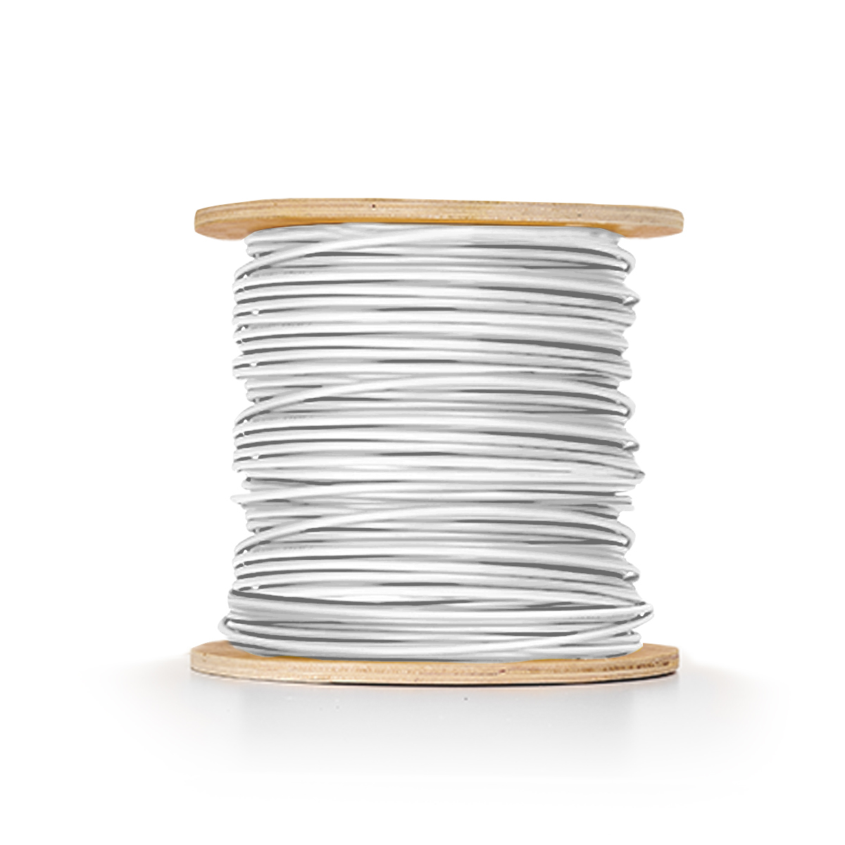 22 SOL CU 4/C N/S CMR/CL3R/FPLR PVC WHITE GEN 1000 FT
