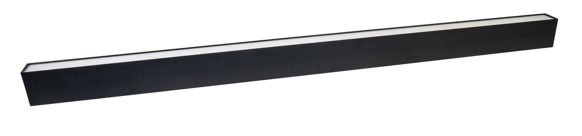 12PK 4FT 50W POWER & CCT SELECTABLE ARCHITECTURAL LINEARSTRIP-DIRECT/INDIRECT LIGHT-BLACK30/40/50W 3,840/5,040/6,100 LUMENS3500K/4000K/5000K 120-277VDIMMABLE 0-10V