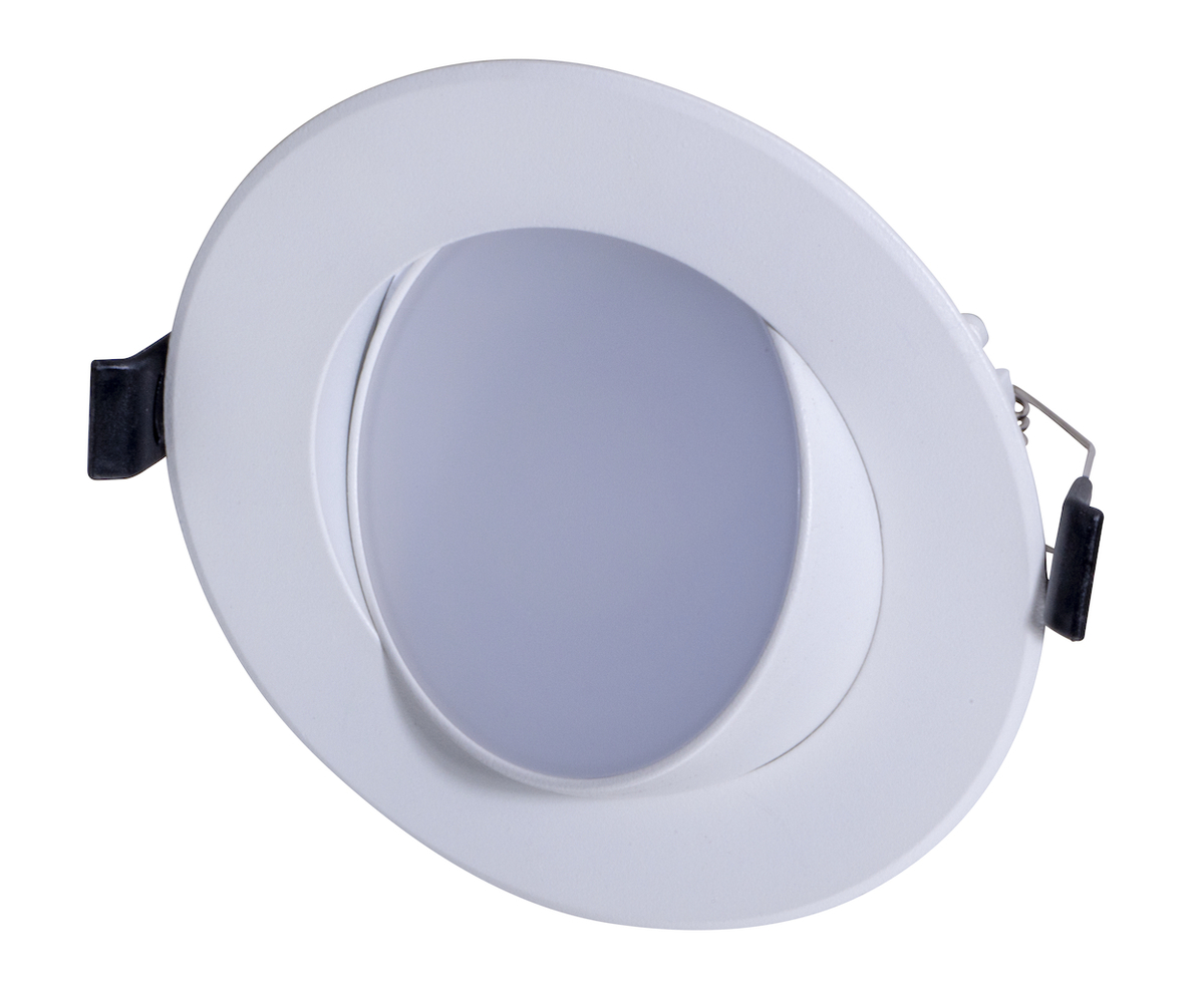 12PK 4" 5CCT SELECTABLE DOWNLIGHT 9W GIMBAL