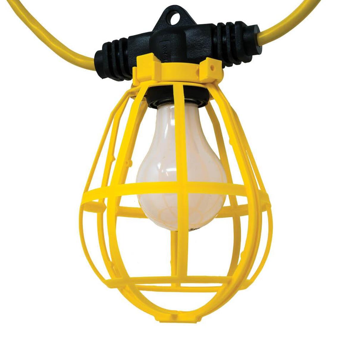 14/3 100' SJTW PLASTIC GUARD STRING LIGHT