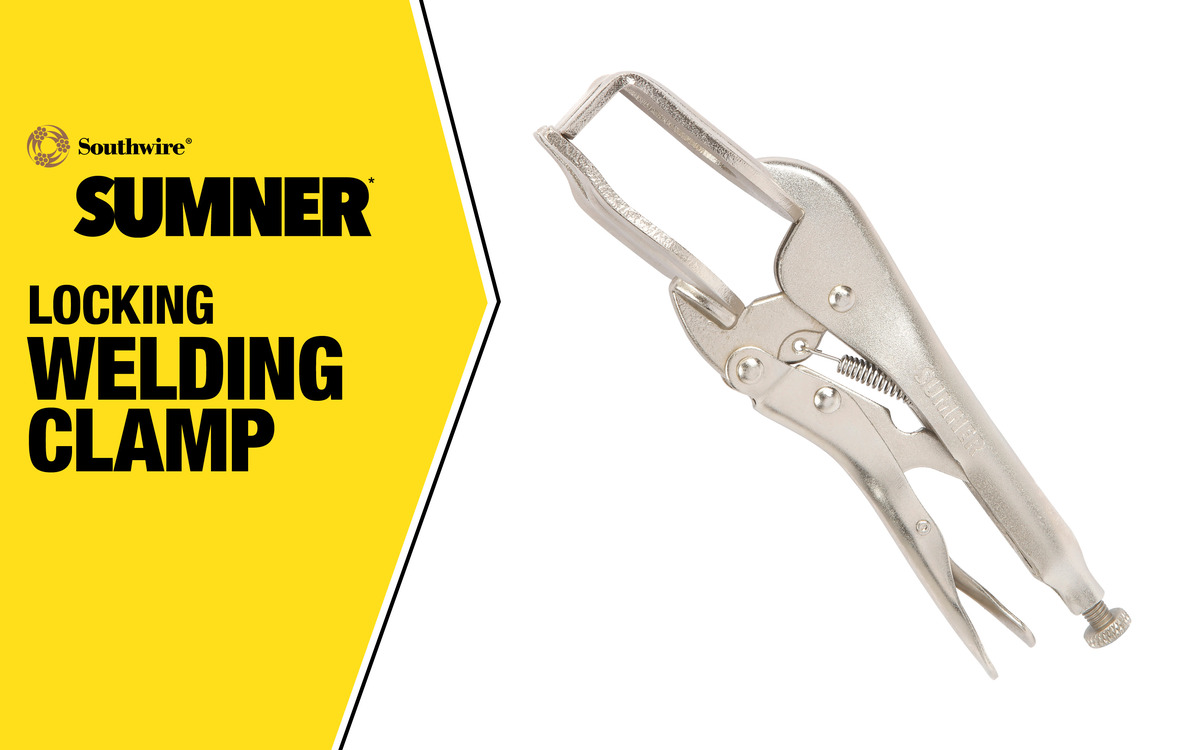 WHT, 9" LOCKING WELDING CLAMP