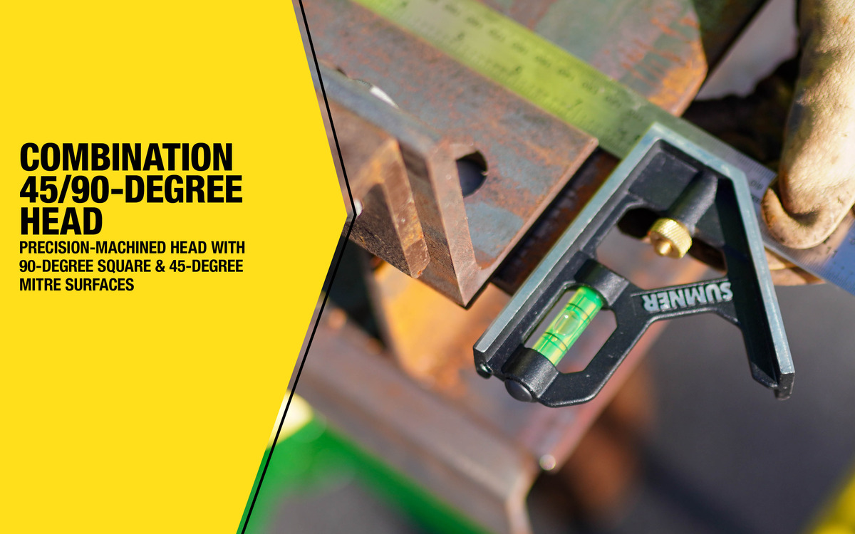 Quality clearance combination square
