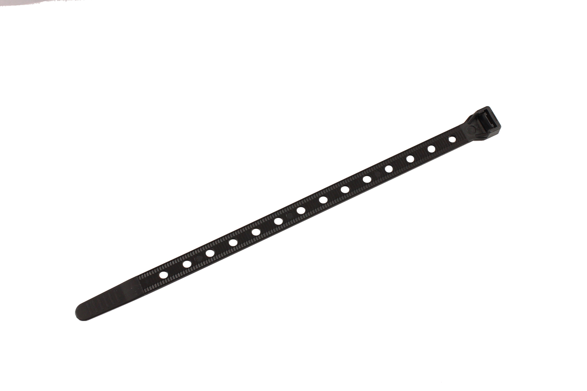 8 Inch Black Reuseable Tie Wrap - 100 - Secure™ Cable Ties