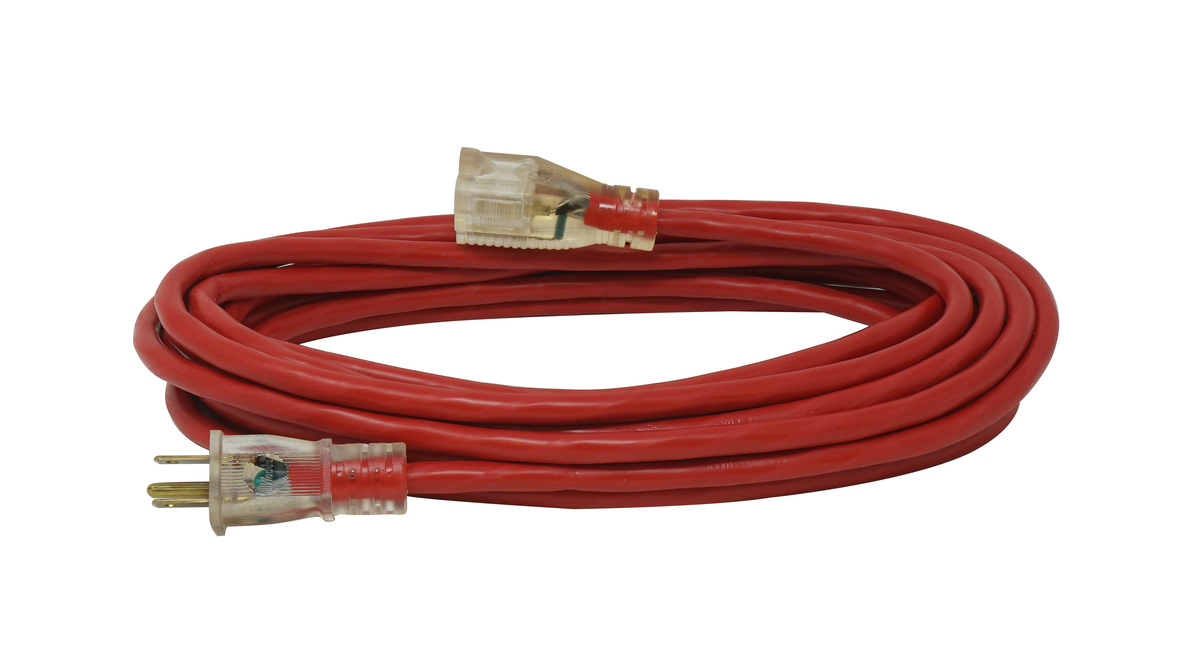 Southwire 50' 10/3 SJTW Outdoor Extension Cord (Lighted Ends)