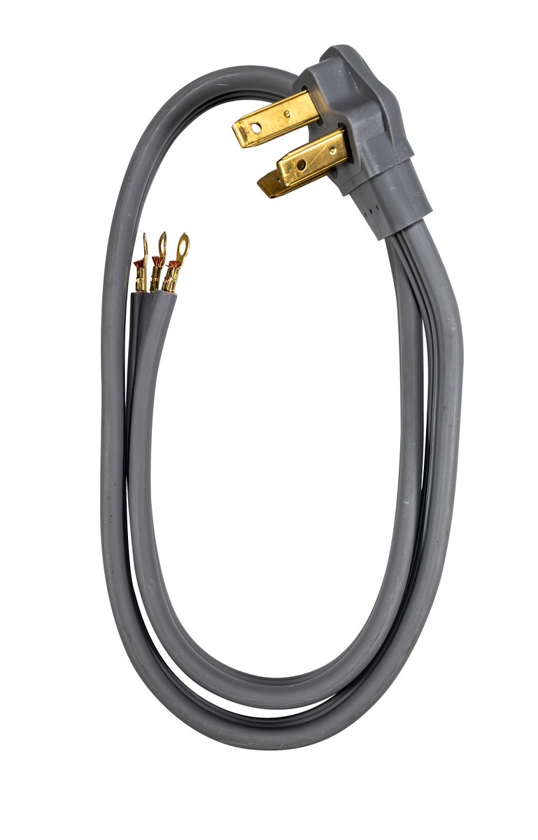 SOUTHWIRE, REPLACEMENT CORD 6/2-8/1 SRDT FLAT 4' GRAY 50 AMP NEMA 10-50P