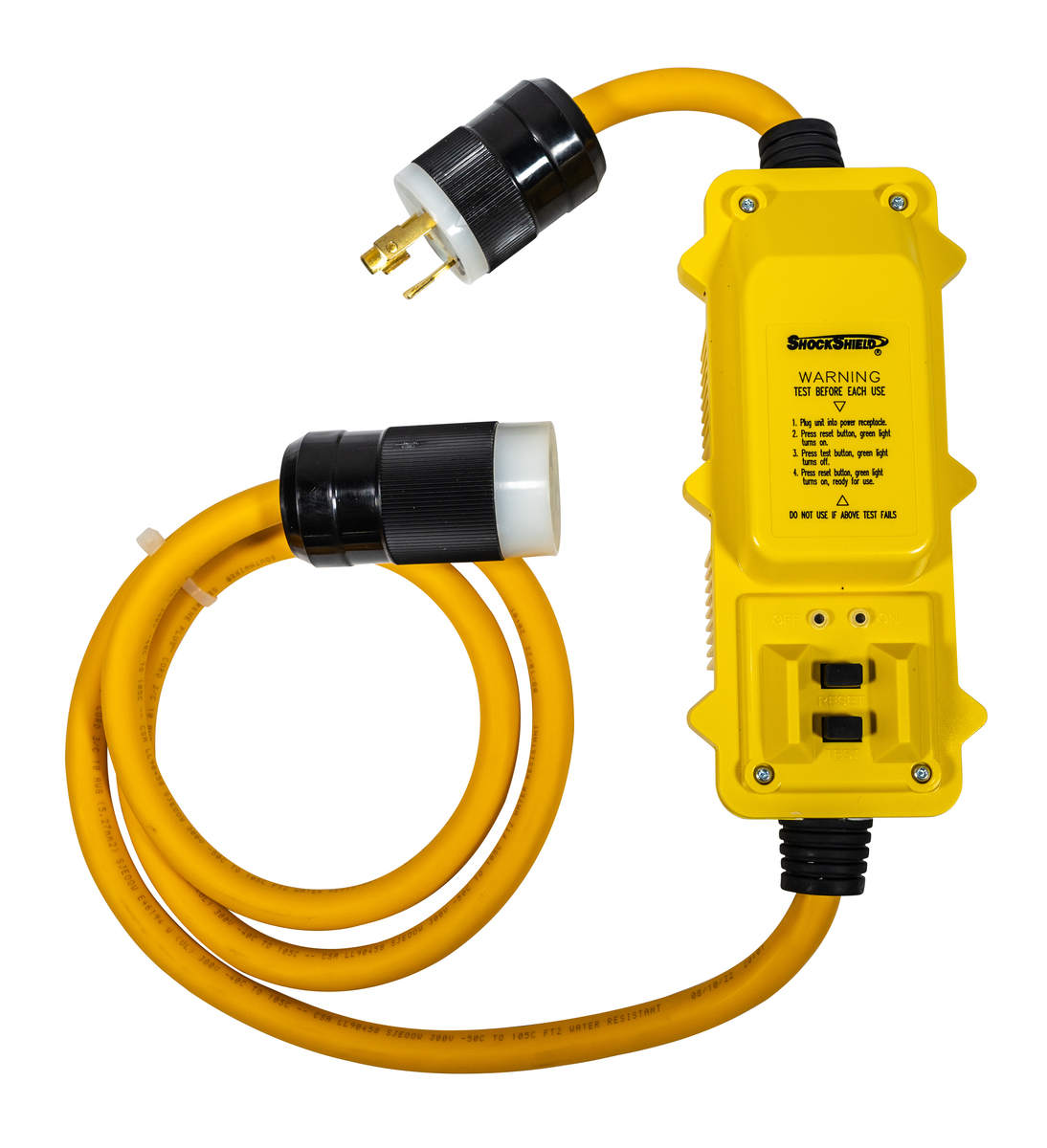 STGFCI,I/L,30A240V,10/3,L6-30P & R,6'
