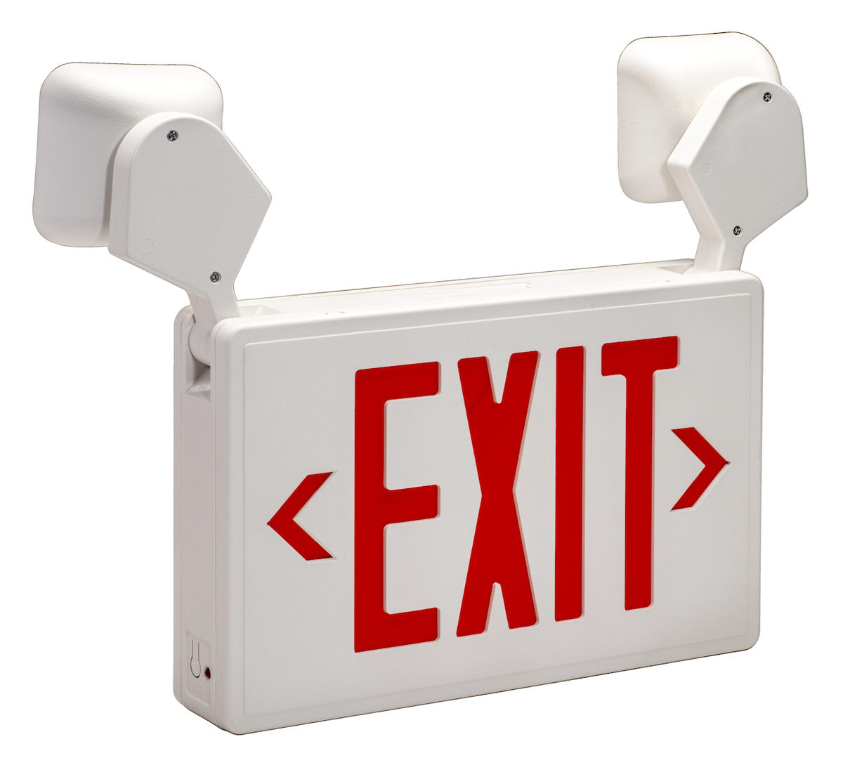 4PK LED RED EXIT & EMERGENCY COMBO