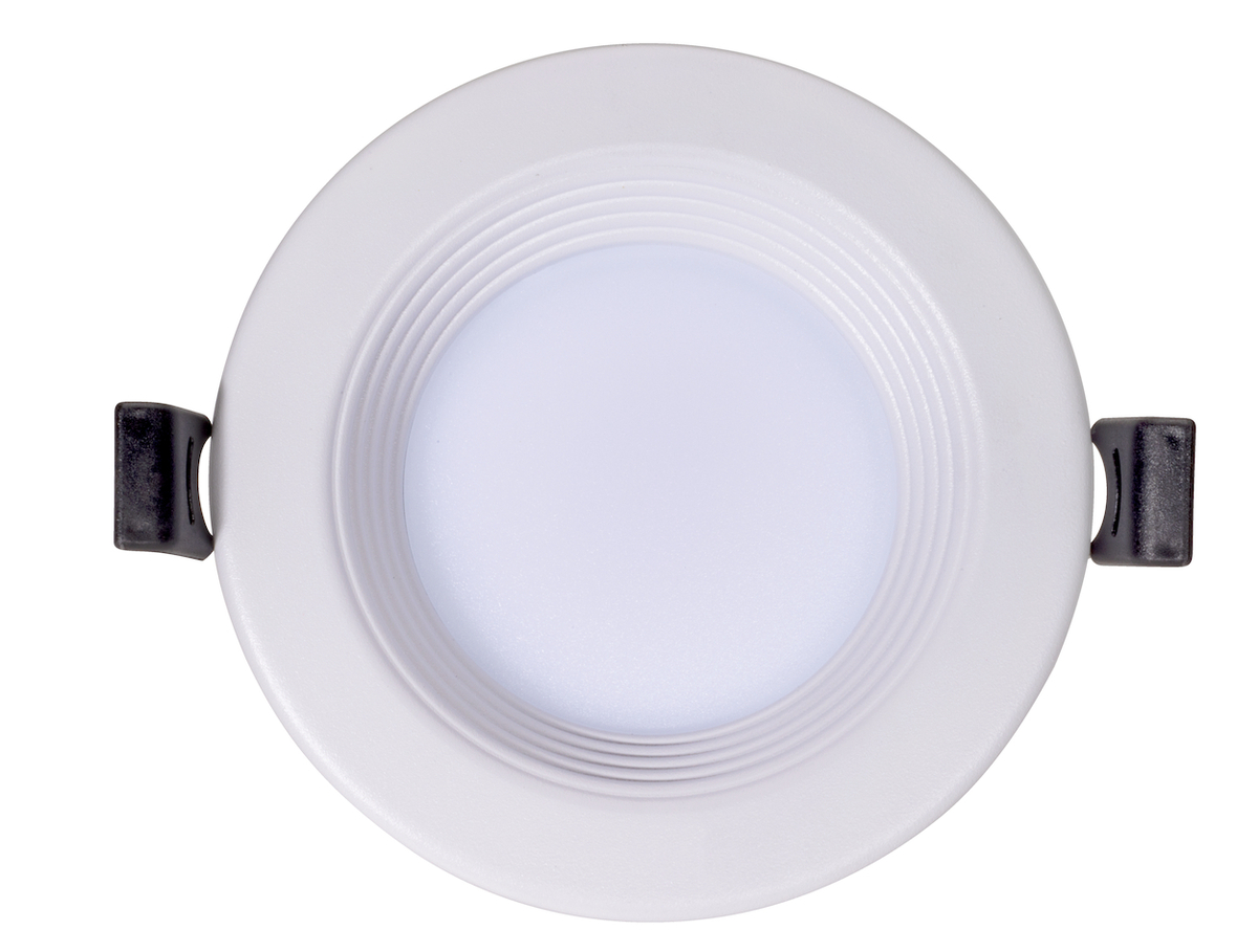 12PK 3" 7W 5CTS DEEP REGRESS BAFFLE DOWNLIGHT 50KHr 500L 27/30/35/40/50K