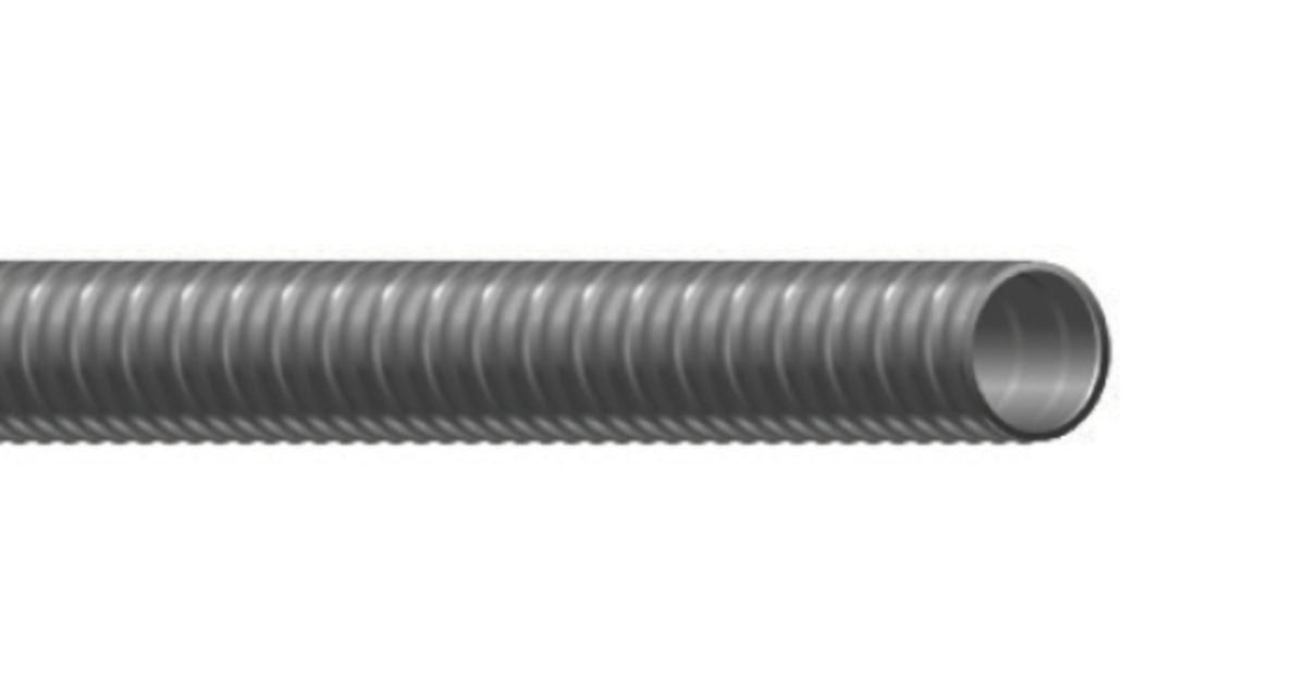 Electrical Galvanized Steel PVC Flexible Conduit And Fittings Grey