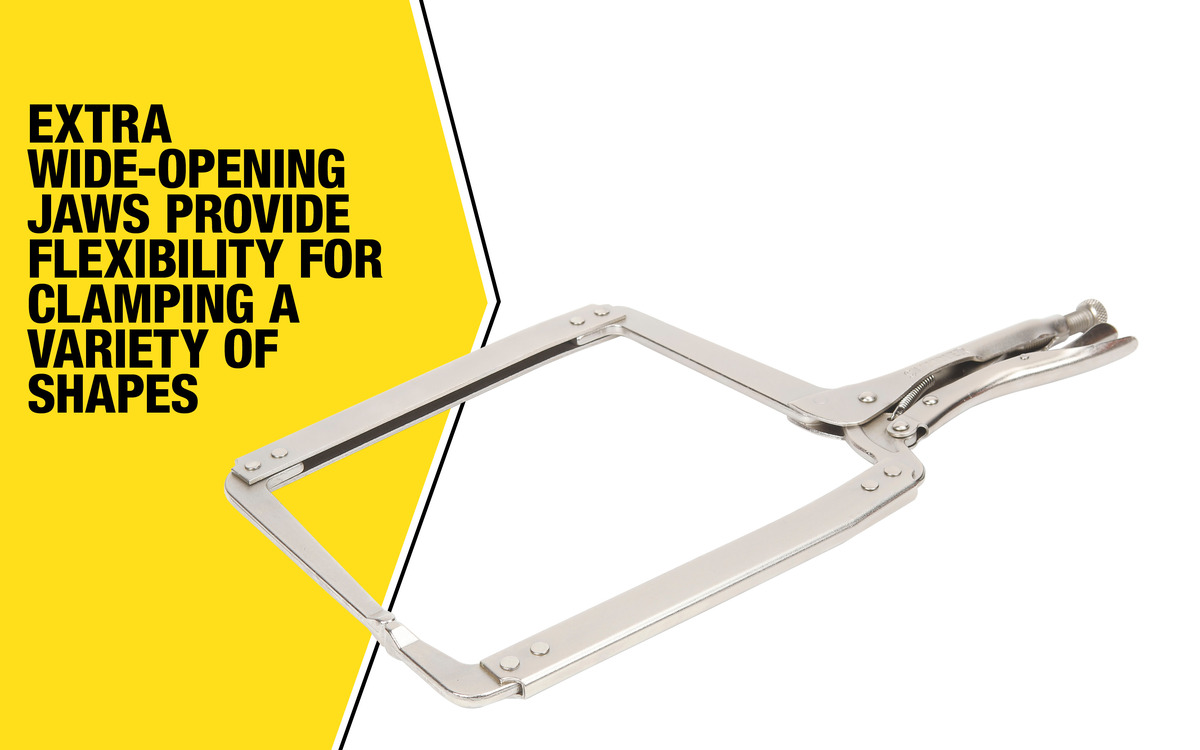 WHT, 18" DEEP REACH LOCK CLAMP