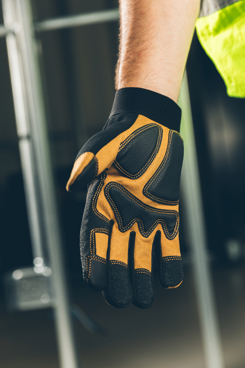 Spandex Padded Utility Gloves