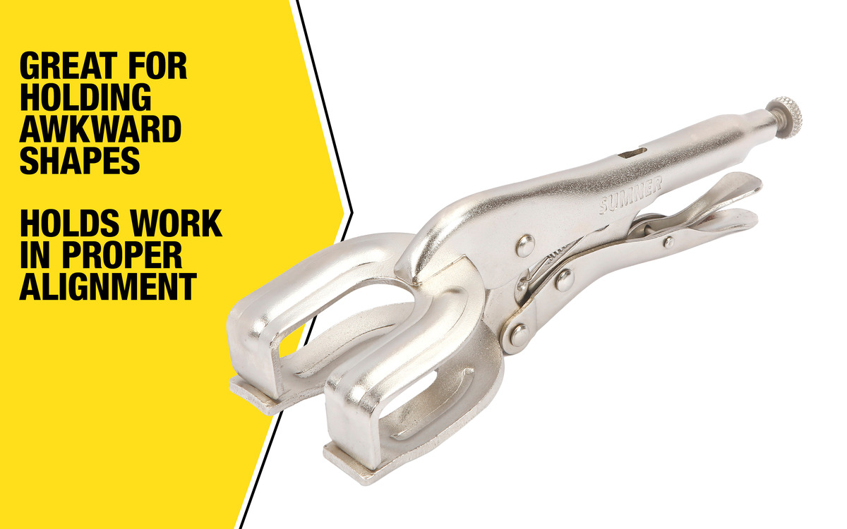 WHT, 9" LOCKING WELDING CLAMP