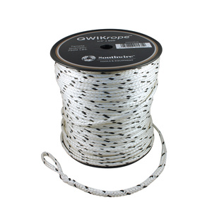 1/4, 1,480 lb. White Twisted Nylon Rope