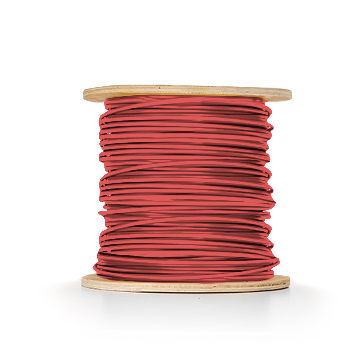 18 SOL CU 2/C N/S CMR/CL3R/FPLR PVC RED GEN 1000 FT