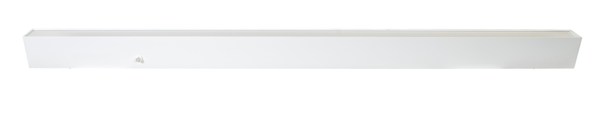 12PK 4FT 50W POWER & CCT SELECTABLE ARCHITECTURAL LINEARSTRIP-DIRECT/INDIRECT LIGHT-WHITEWITH EMERGENCY BATTERY BACKUP30/40/50W 3,870/5,080/6,250 LUMENS3500K/4000K/5000K 120-277VDIMMABLE 0-10V