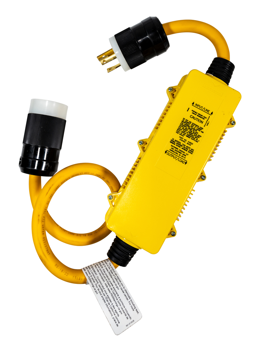 STGFCI,I/L,30A240V,10/3,L6-30P&R,2'