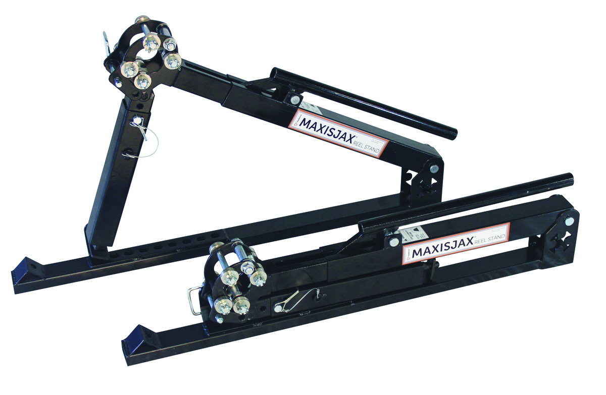 MJ-707, MAXISJAX (R logo) - 3,000 LBS CAPACITY 48 REEL STAND