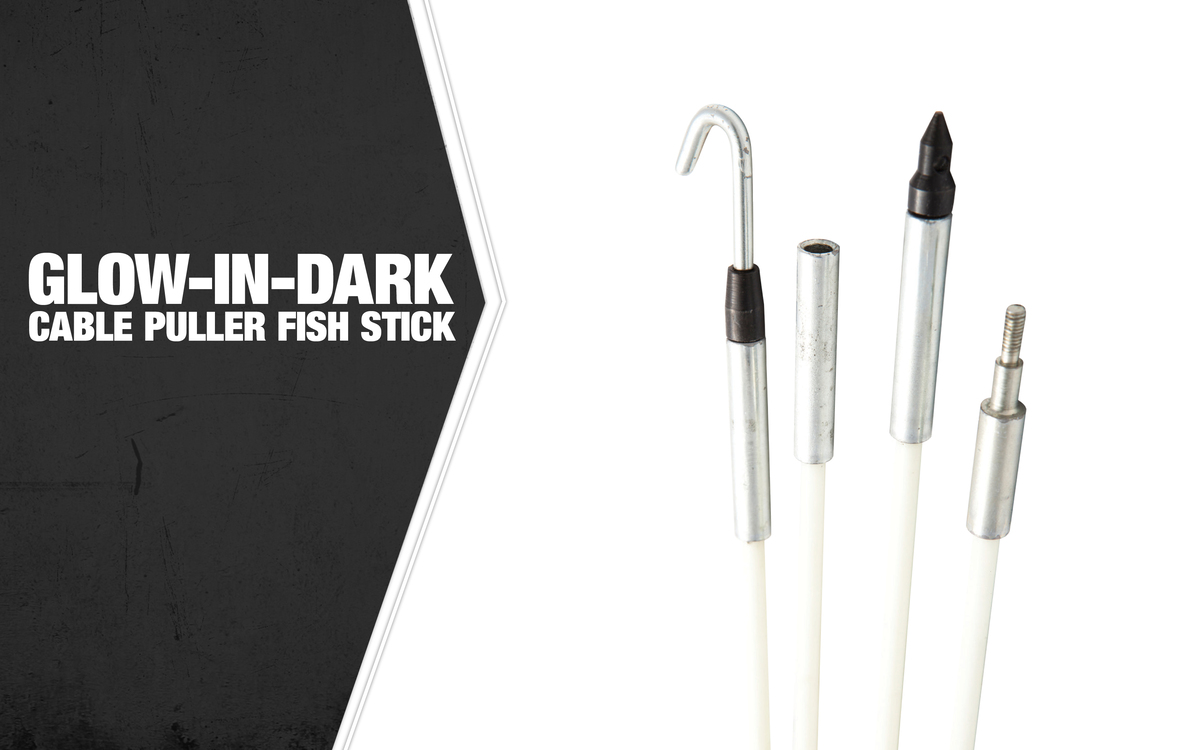 FS8) 8' GLOW-IN-DARK FISH STICK