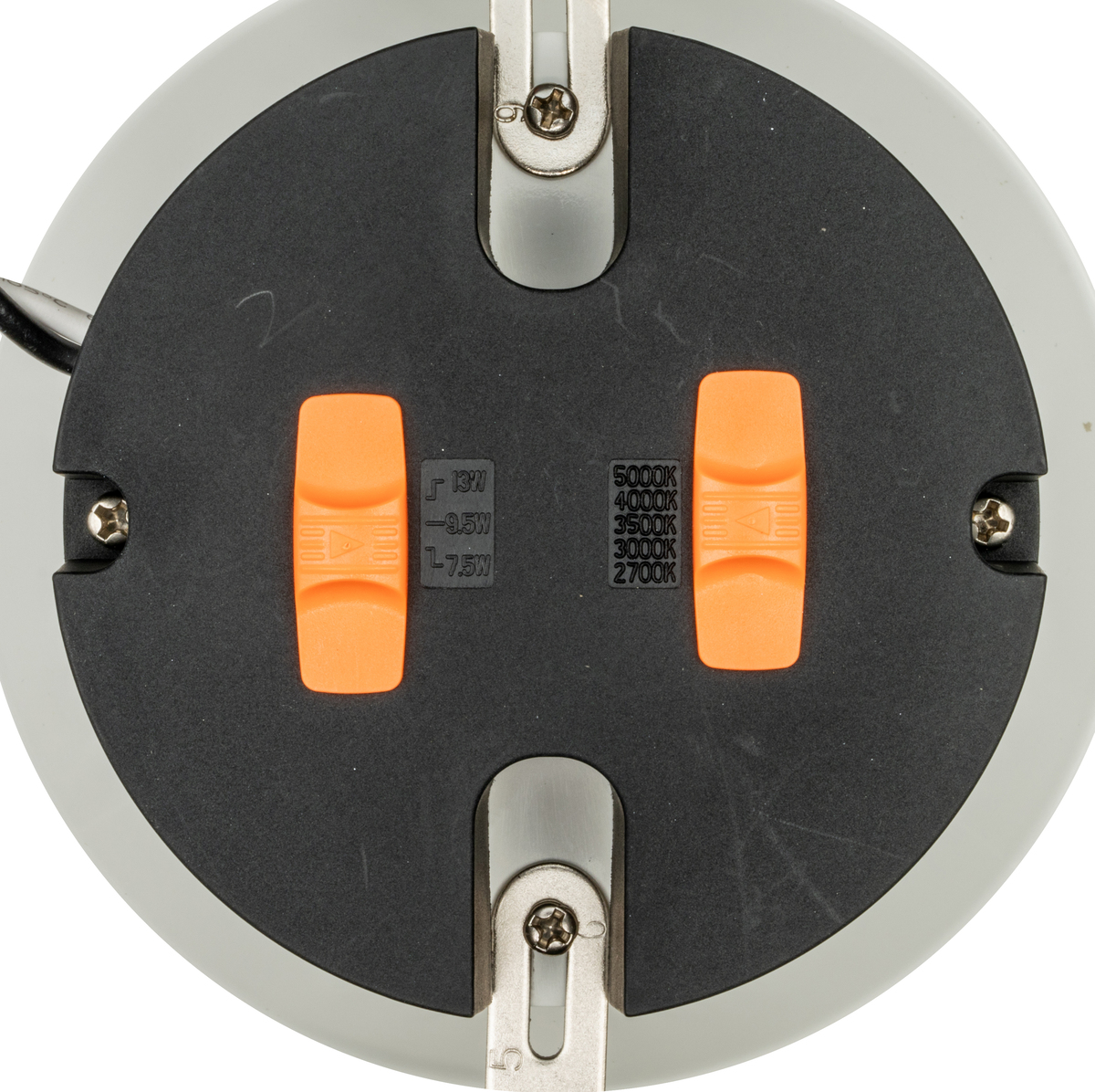 6PK LED 6" 13W RECESSED SMOOTH TRIM-POWER & CCT SELECTABLE7.5W/9.5W/13W 2700K/3000K/3500K/4000K/5000K770/1,000/1,250 LUMENS 120V 90CRI DIMMABLEWHITE FINISH