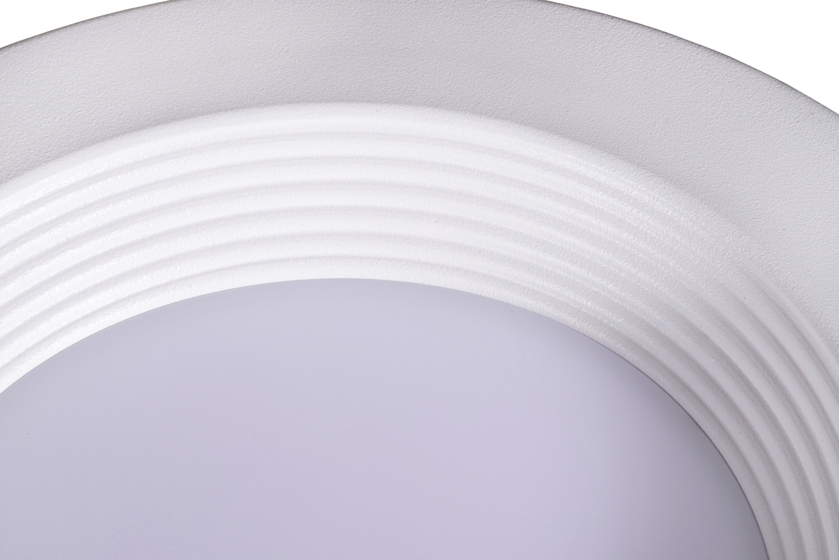 6PK 6" 13W 5CCT SELECT DEEP REGRESS BAFFLE DOWNLIGHT 50KHr 1000L27/30/35/40/50K 90CRI