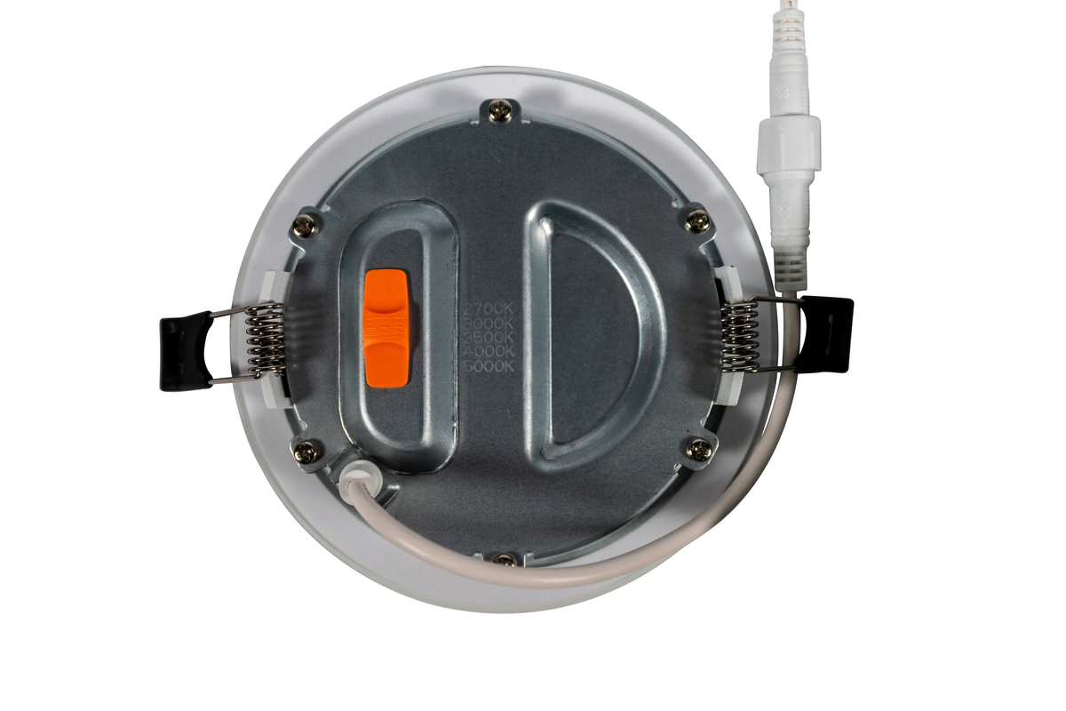8PK 4" 7.5W 5CCT SELECT DOWNLIGHT2700K/3000K/3500K/4000K/5000K120V 620L 90CRI DIMMABLE