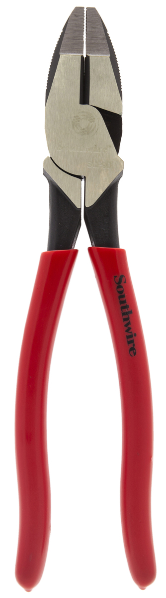 Southwire High-Leverage Linemans 9.5-in Side Cutting Pliers