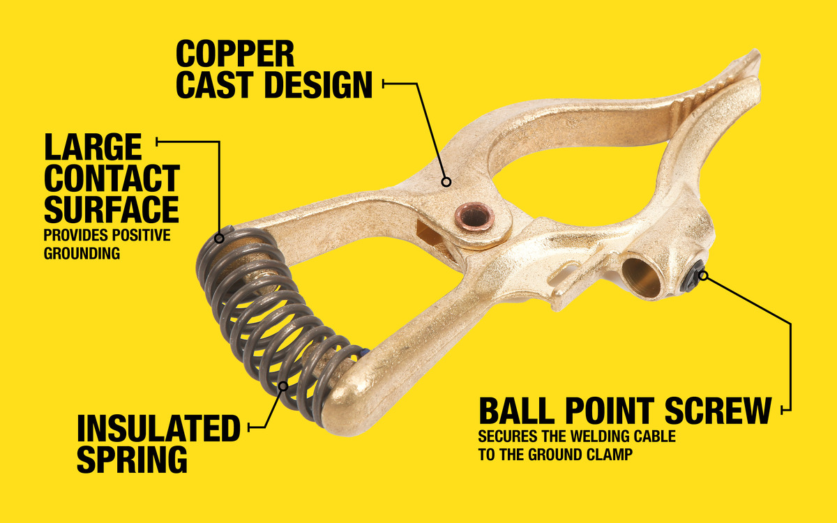 WHT, 200 AMP CU GND CLAMP