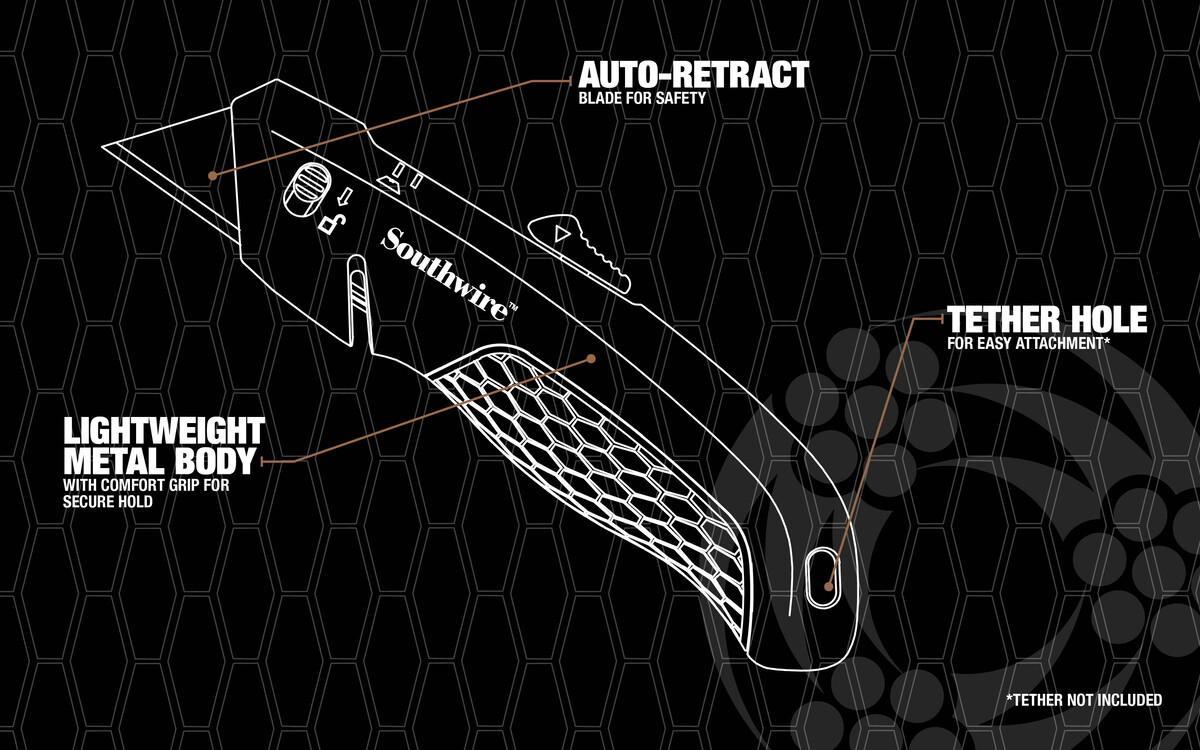 UTILAR, AUTORRETRACCIÓN AUTOMÁTICA DE LA CUCHILLA UTILITARIA