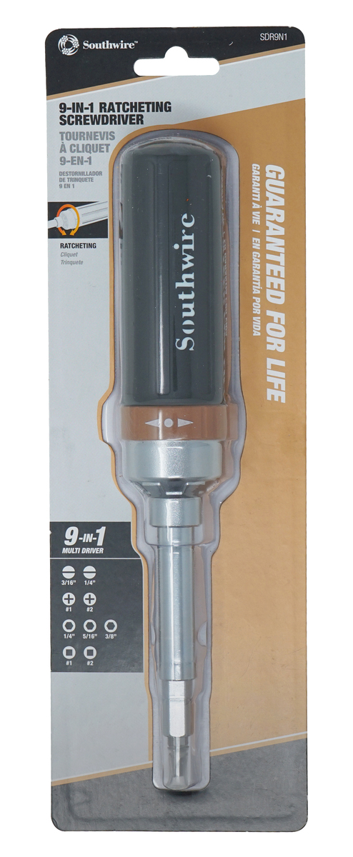 SDR9N1, MULTIBIT DRVR RATCHETING 9IN1