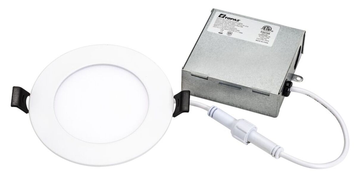 40PK 4" 5CCT SELECTABLE DOWNLIGHT 9W ROUND