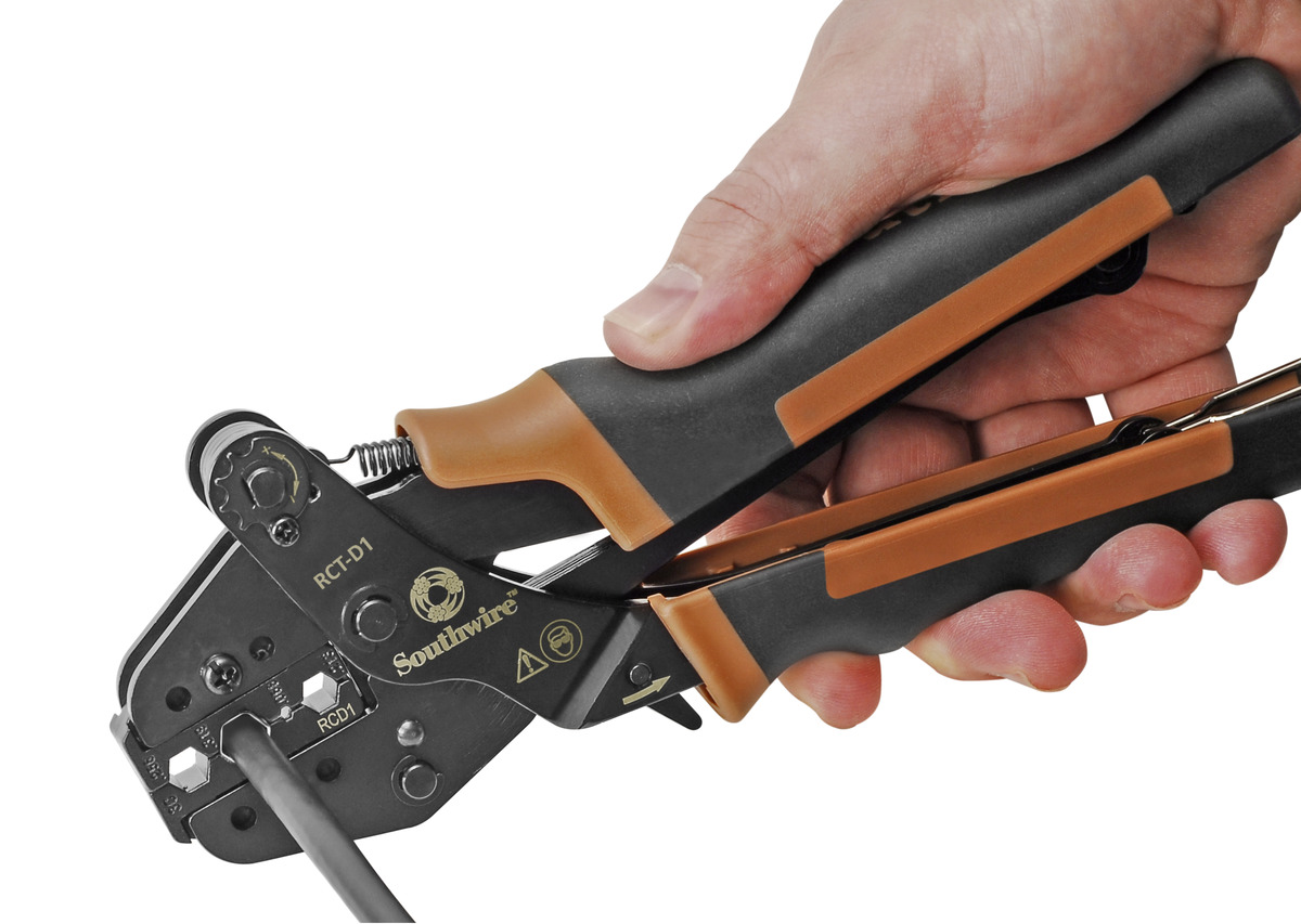 RCT-C1 RATCHET CRIMP TOOL - COAX (DISCONTINUED)