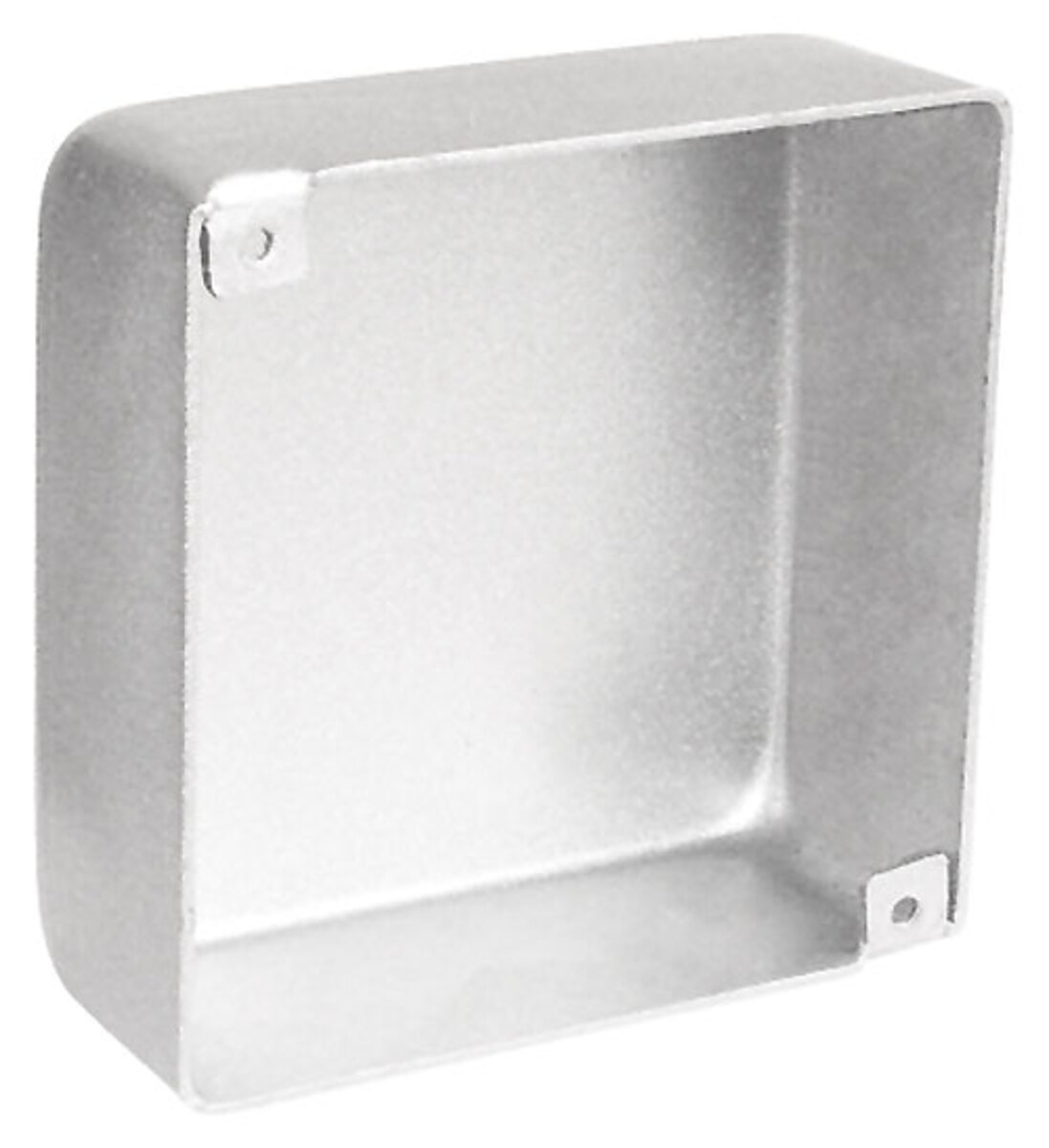 4 Square Blank Junction Box, 1-1/2 in. Deep, no Knockouts