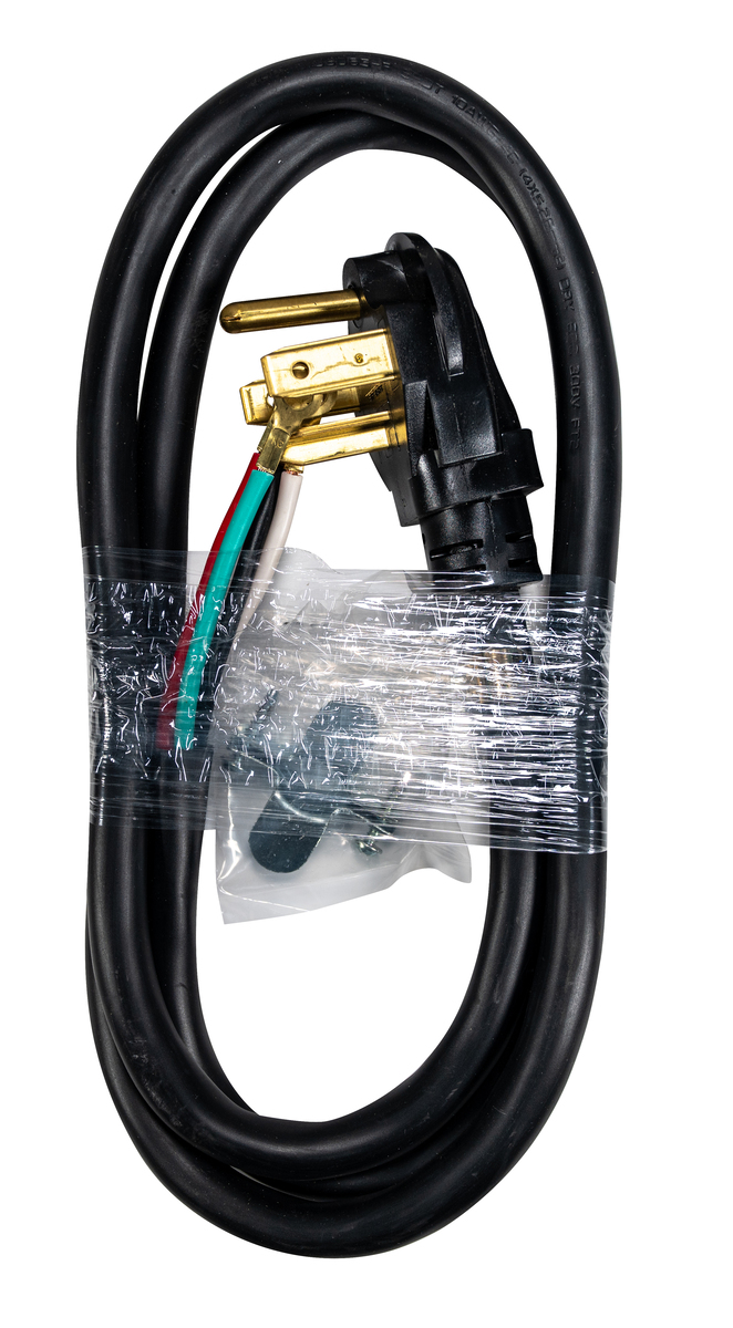 SOUTHWIRE, REPLACEMENT CORD 10/4 SRDT ROUND 6' BLACK 30 AMP NEMA 14-30P DRYER CORD