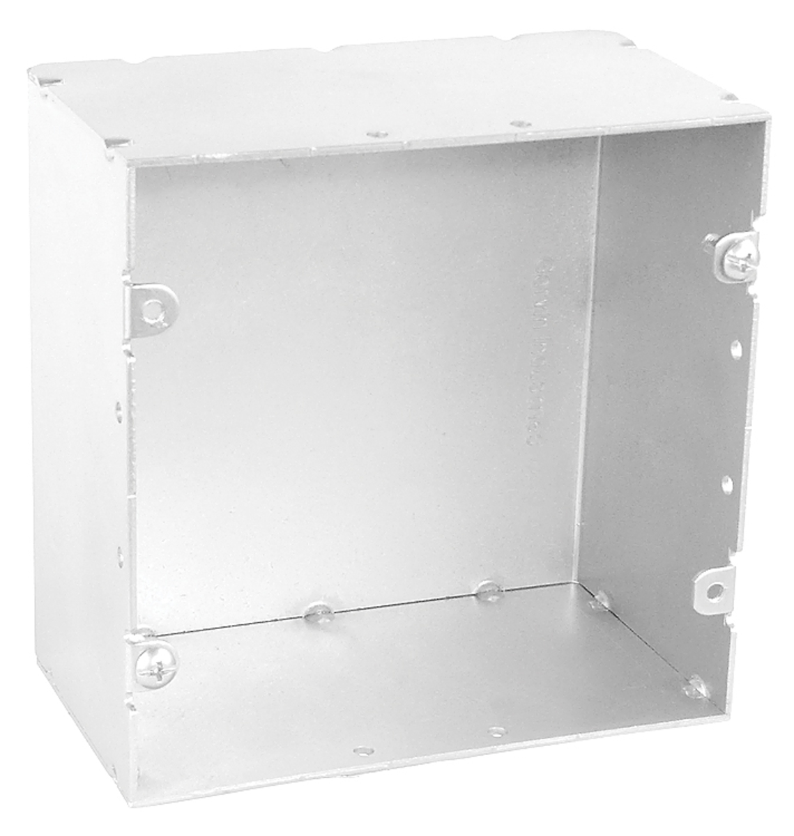 5" Square Box, 2-7/8" Deep - Welded, No Knockouts