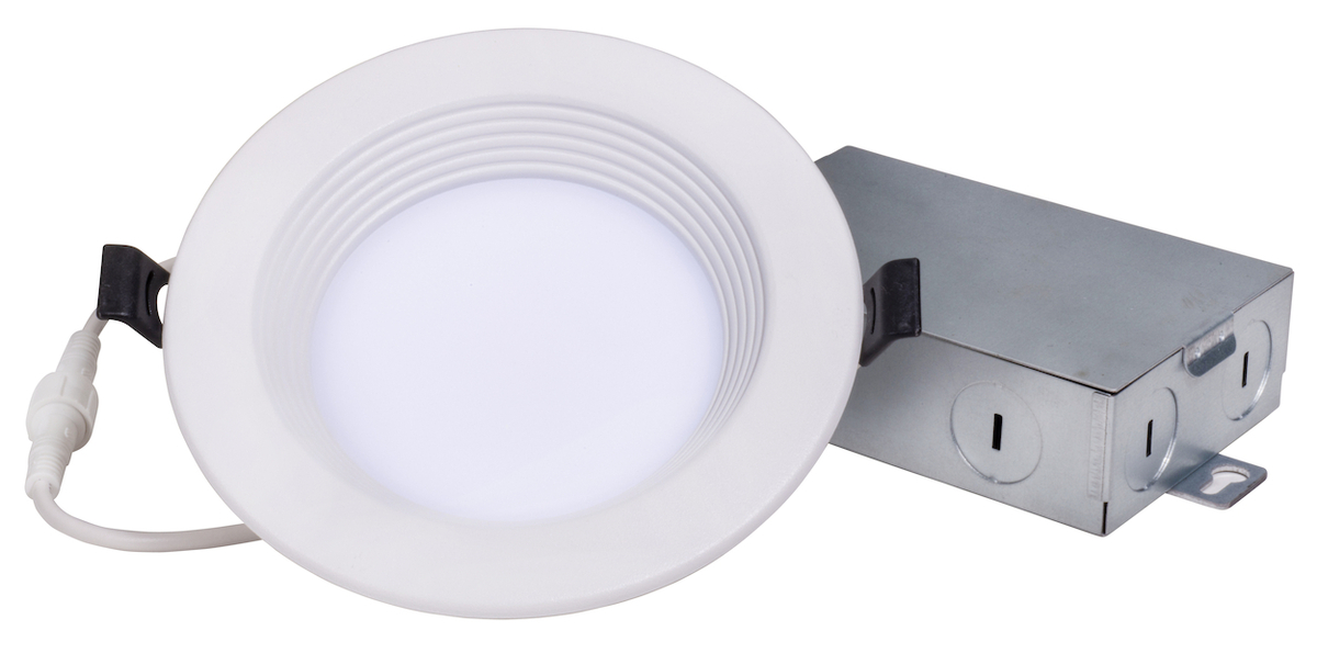 12PK 4 7W 5CCT SELECT DEEP REGRESS BAFFLE DOWNLIGHT 50KHr 580L27 30 35 40 50K 90CRI Southwire