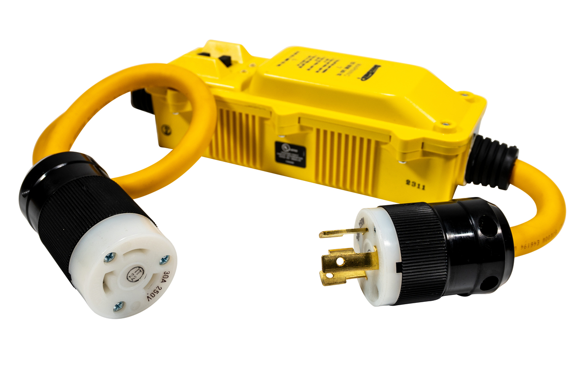 STGFCI,I/L,30A240V,10/3,L6-30P&R,2'